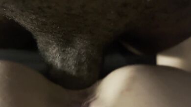 Guy came to the wrong address and ended up letting him fuck my wife BBC MILF.