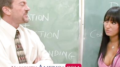 Hot College Girl Kitty Bella Takes A Big Cock To Pass Her Class