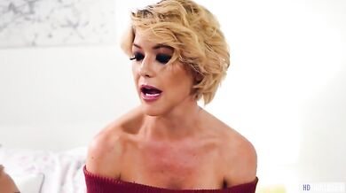 MOMMY'S GIRL Spoiled Brat Needs Discipline By Lesbian Stepmoms - Kenzie Taylor, Kit Mercer, Lana Sharapova (Lana Blonde)