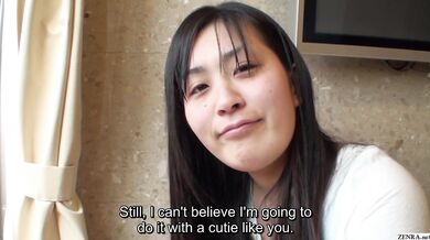 Real Japanese amateur who has never appeared on film before agrees to shoot one single title