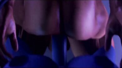 Futa Effect: Part II [Shepard x Jack x Liara Futa on Male animation] (Amber Sky)