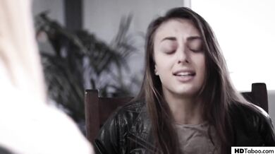 PURE TABOO Poor Homeless Girls Turned Into Lesbians For Money - Gia Derza And Evelyn Claire