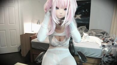 Pinky Nina Pt3! Unmasking your rubber doll girlfriend from her anime mask!