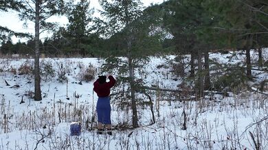 Big Booty Stranger Lets Me Fuck Her At Campsite On Christmas