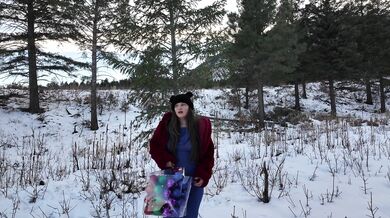 Big Booty Stranger Lets Me Fuck Her At Campsite On Christmas