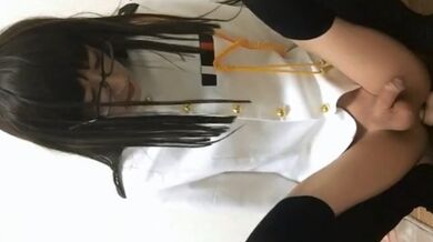 Crossdresser Cosplay Masturbation