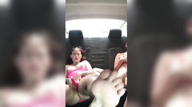 I masturbate next to my friend in my husband's car