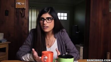 Mia Khalifa First Monster Cock Threesome