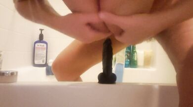 In the shower!