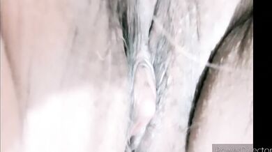 Mature Woman, my morning masturbation before getting out of bed in the morning