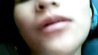 Malaysian Babe Moans in Pleasure Inside a Car
