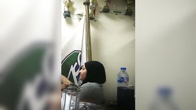 Arab Couple In Office