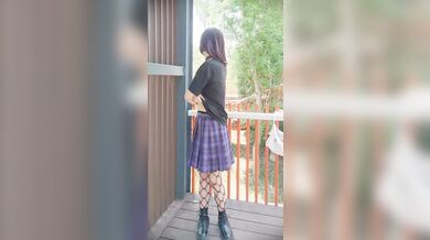 【伪娘】眩晕攻速装，户外全裸