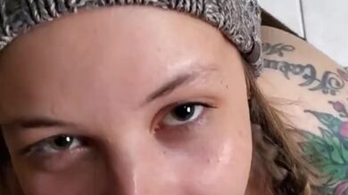 Wife sucks hard cock and gets a huge facial